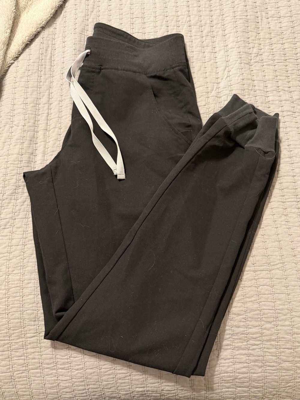Figs Zamora Black Jogger Scrub Pants